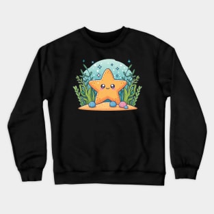 Cute Starfish Crewneck Sweatshirt